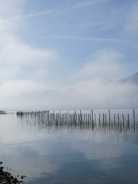 Free download France Aix Les Bains Lake -  free photo or picture to be edited with GIMP online image editor