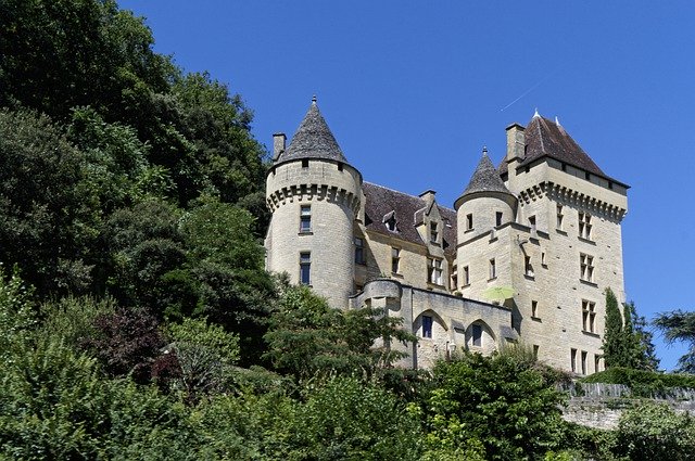 Download grátis France Dordogne Castle - foto ou imagem grátis para ser editada com o editor de imagens online GIMP