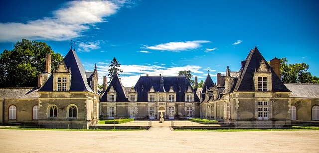 Download gratuito France Loire Architecture - foto o immagine gratuita gratuita da modificare con l'editor di immagini online GIMP