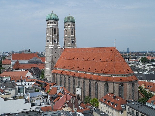 Free download Frauenkirche Munich Church -  free photo or picture to be edited with GIMP online image editor