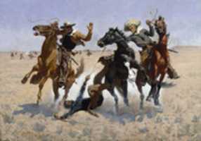 Free download Frederic Remington, Aiding A Comrade free photo or picture to be edited with GIMP online image editor