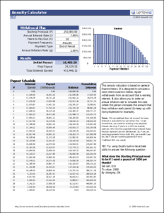 free annuity calculator for excel retirement annuity calculator excel retirement template