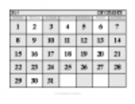 Free download Free printable calendar Microsoft Word, Excel or Powerpoint template free to be edited with LibreOffice online or OpenOffice Desktop online