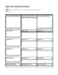 Free download Free Printable Storyboard Template DOC, XLS or PPT template free to be edited with LibreOffice online or OpenOffice Desktop online