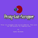 Free Proxy List Scrapper  screen for extension Chrome web store in OffiDocs Chromium