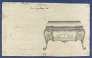Free download French Commode Table, from Chippendale Drawings, Vol. II free photo or picture to be edited with GIMP online image editor