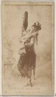 Free download French Dancer in Babes in the Wood, from the Actors and Actresses series (N45, Type 8) for Virginia Brights Cigarettes free photo or picture to be edited with GIMP online image editor