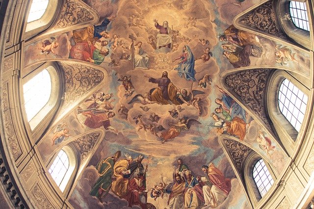 دانلود رایگان Fresco Church Religion - عکس یا تصویر رایگان برای ویرایش با ویرایشگر تصویر آنلاین GIMP