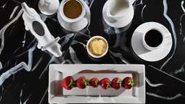 Fresh Strawberries Breakfast -  OpenShot online free video editor Free download Fresh Strawberries Breakfast -  free video to be edited with OpenShot online video editor