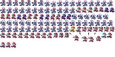 Free download Friday Night Funkin Boyfriend sprite sheet. free photo or picture to be edited with GIMP online image editor