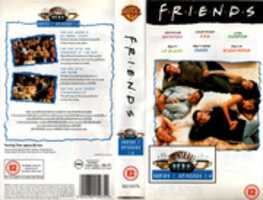 Free download Friends Series 1 Episodes 1-4 UK VHS 1997 Cover free photo or picture to be edited with GIMP online image editor