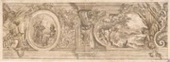 Free download Frieze Design with History Scene and Landscape free photo or picture to be edited with GIMP online image editor