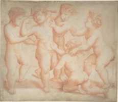 Free download Frieze of Five Putti free photo or picture to be edited with GIMP online image editor