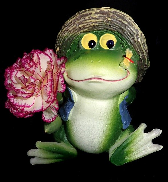 Free picture Frog Garden Statue -  to be edited by GIMP free image editor by OffiDocs