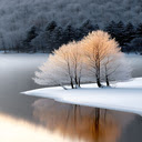 frost covered tree wallpaper  screen for extension Chrome web store in OffiDocs Chromium
