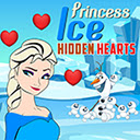 Frozen Ice Princess Hidden Hearts  screen for extension Chrome web store in OffiDocs Chromium