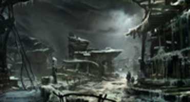 Free download Frozen Town - Concept Art free photo or picture to be edited with GIMP online image editor