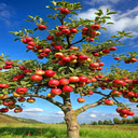 Fruit laden apple tree wallpaper  screen for extension Chrome web store in OffiDocs Chromium