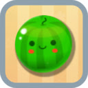 fruit merge (Suika Game)  screen for extension Chrome web store in OffiDocs Chromium