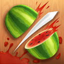 Fruit Ninja Cutter Game  screen for extension Chrome web store in OffiDocs Chromium
