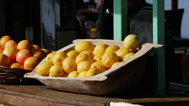 Free download Fruit Palm Trees Restaurant -  free photo or picture to be edited with GIMP online image editor