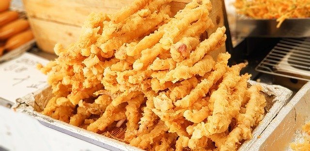 הורדה חינם Fry Squid Fried Korea Food - תמונה או תמונה בחינם לעריכה עם עורך התמונות המקוון GIMP
