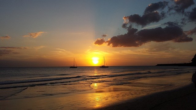 Descarga gratuita Fuerteventura Sunset Canary Island - plantilla de fotografía gratuita para editar con el editor de imágenes en línea GIMP