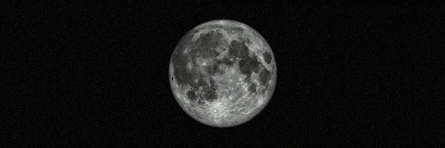 Muat turun percuma Full Moon Space Night Of Stars - ilustrasi percuma untuk diedit dengan editor imej dalam talian percuma GIMP