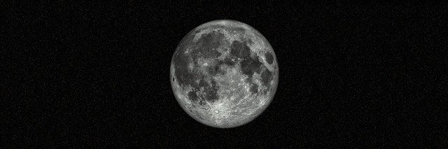 دانلود رایگان Full Moon Space Night Of Stars - تصویر رایگان برای ویرایش با ویرایشگر تصویر آنلاین رایگان GIMP