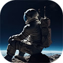 full shot astronaut wearing equipment  screen for extension Chrome web store in OffiDocs Chromium