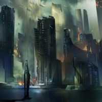 Free download Futuristic City - Concept Art free photo or picture to be edited with GIMP online image editor