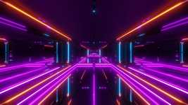 Free download Futuristic Temple Tunnel Vj -  free video to be edited with OpenShot online video editor