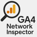 GA4 Network Inspector  screen for extension Chrome web store in OffiDocs Chromium