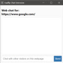 Gadfly Chat Extension  screen for extension Chrome web store in OffiDocs Chromium