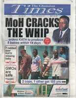 Free download G.A.D GHANA NEWSPAPERS FRONT PAGES FEB. 2014 free photo or picture to be edited with GIMP online image editor