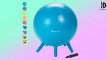 Free download Gaiam Kids Stay N Play Childrens Balance Ball free photo or picture to be edited with GIMP online image editor