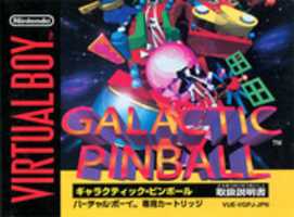 Free download Galactic Pinball NTSC-J (Virtual Boy) Cart + Manual Only HiRes free photo or picture to be edited with GIMP online image editor