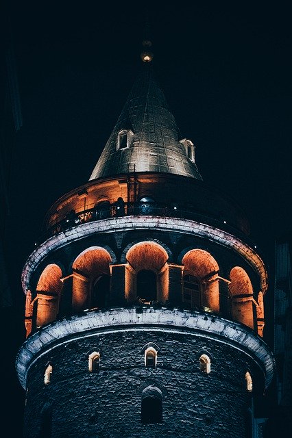 Download gratuito di Galata Istanbul Turchia: foto o immagini gratuite da modificare con l'editor di immagini online GIMP