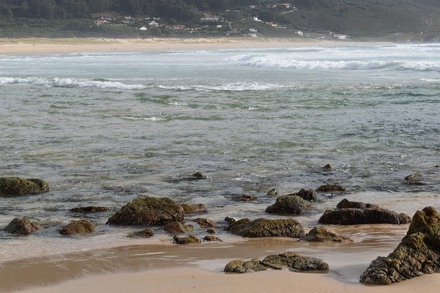 Free download Galicia Ferrol Beach -  free photo or picture to be edited with GIMP online image editor