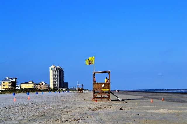 Free download Galveston Houston Beach -  free photo or picture to be edited with GIMP online image editor