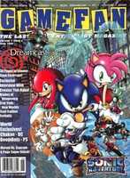 Free download Gamefan Volume 7 - Sonic Adventure free photo or picture to be edited with GIMP online image editor