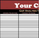 Free download Gap analysis template DOC, XLS or PPT template free to be edited with LibreOffice online or OpenOffice Desktop online