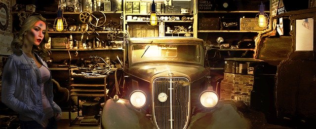 Template Photo Garage Auto Light -  for OffiDocs
