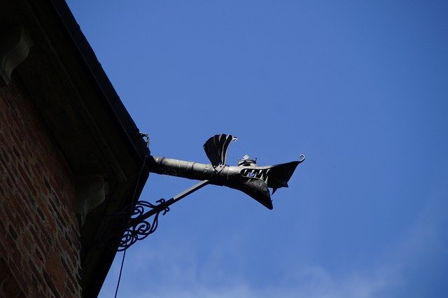 Free download Gargoyle Gutter Castle -  free photo or picture to be edited with GIMP online image editor