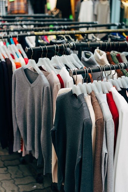 Free download garment racks dress shop hm free picture to be edited with GIMP free online image editor