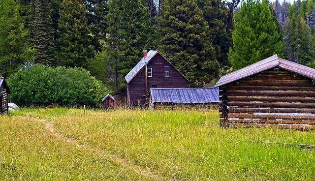 Kostenloser Download der kostenlosen Fotovorlage Garnet Ghost Town In Montana zur Bearbeitung mit dem GIMP-Online-Bildbearbeitungsprogramm