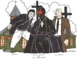 Free download Garth Ennis Preacher Crossover With The Demon Warrior Aka Paul Dale Roberts And John Constantine free photo or picture to be edited with GIMP online image editor