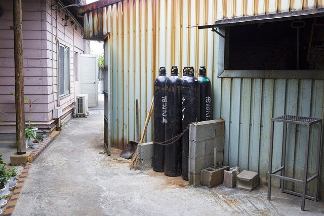 Free download Gas Cylinders -  free photo or picture to be edited with GIMP online image editor