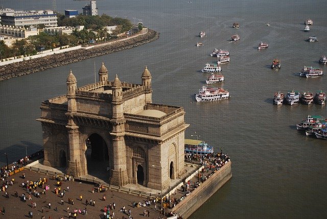 Free download Gateway Of India Mumbai Monument -  free photo or picture to be edited with GIMP online image editor