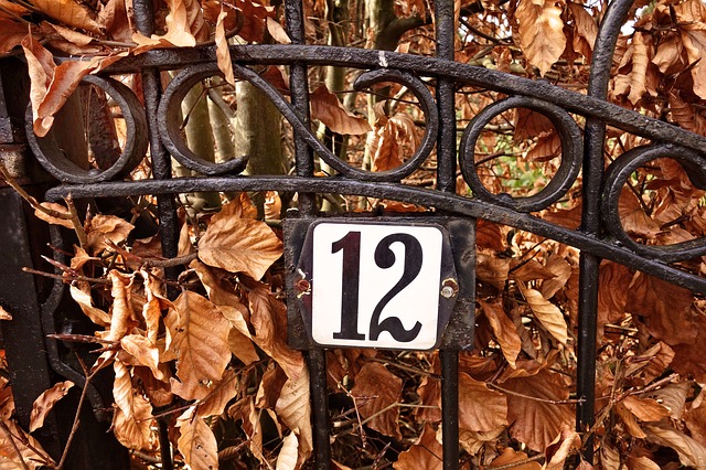 Free download gate wrought iron iron number free picture to be edited with GIMP free online image editor